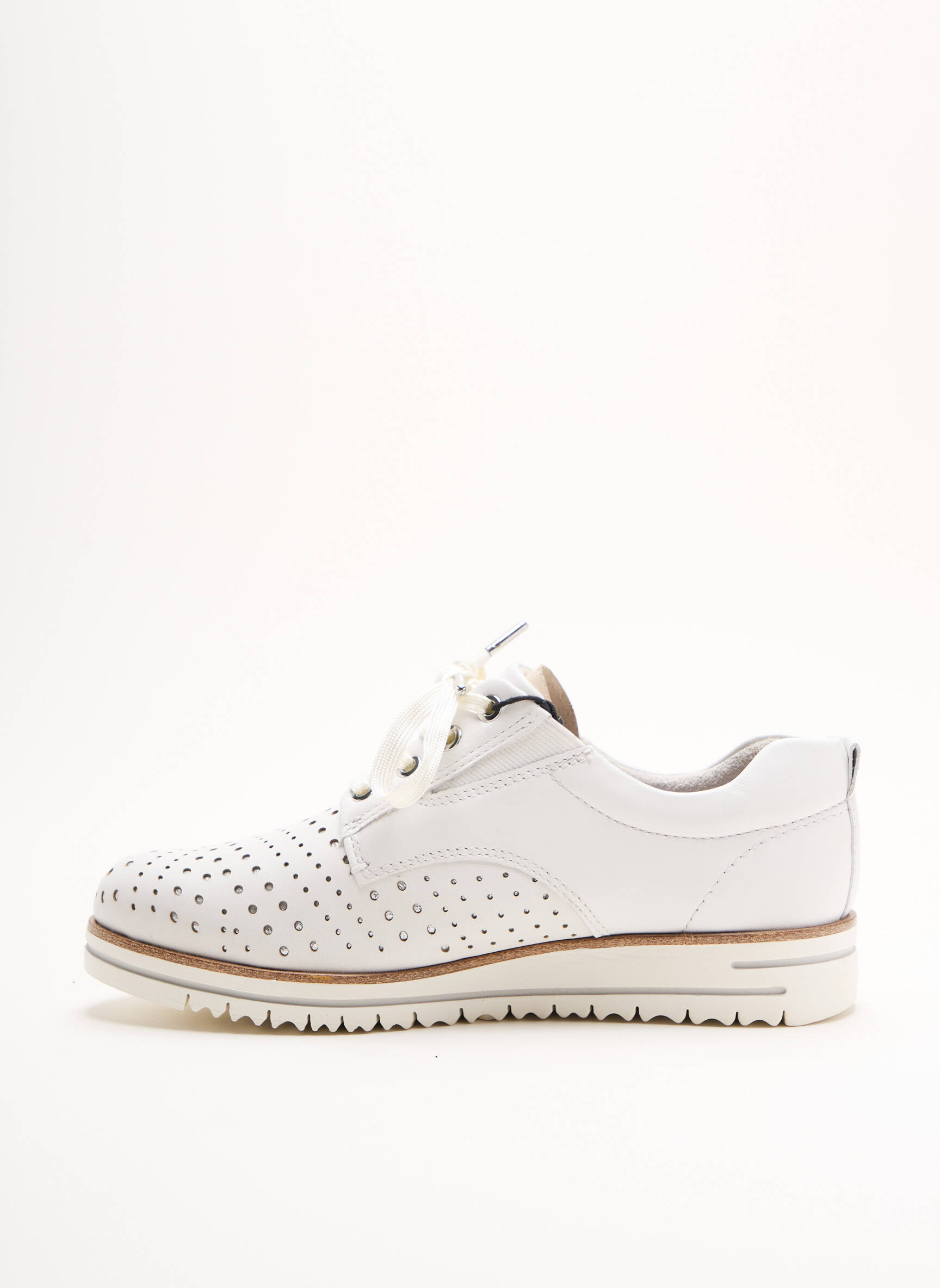 Tamaris Derby Femme couleur blanc