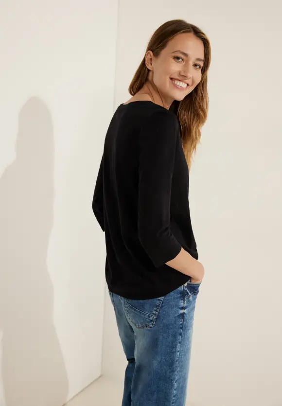 CECIL Tunikashirt in Unifarbe