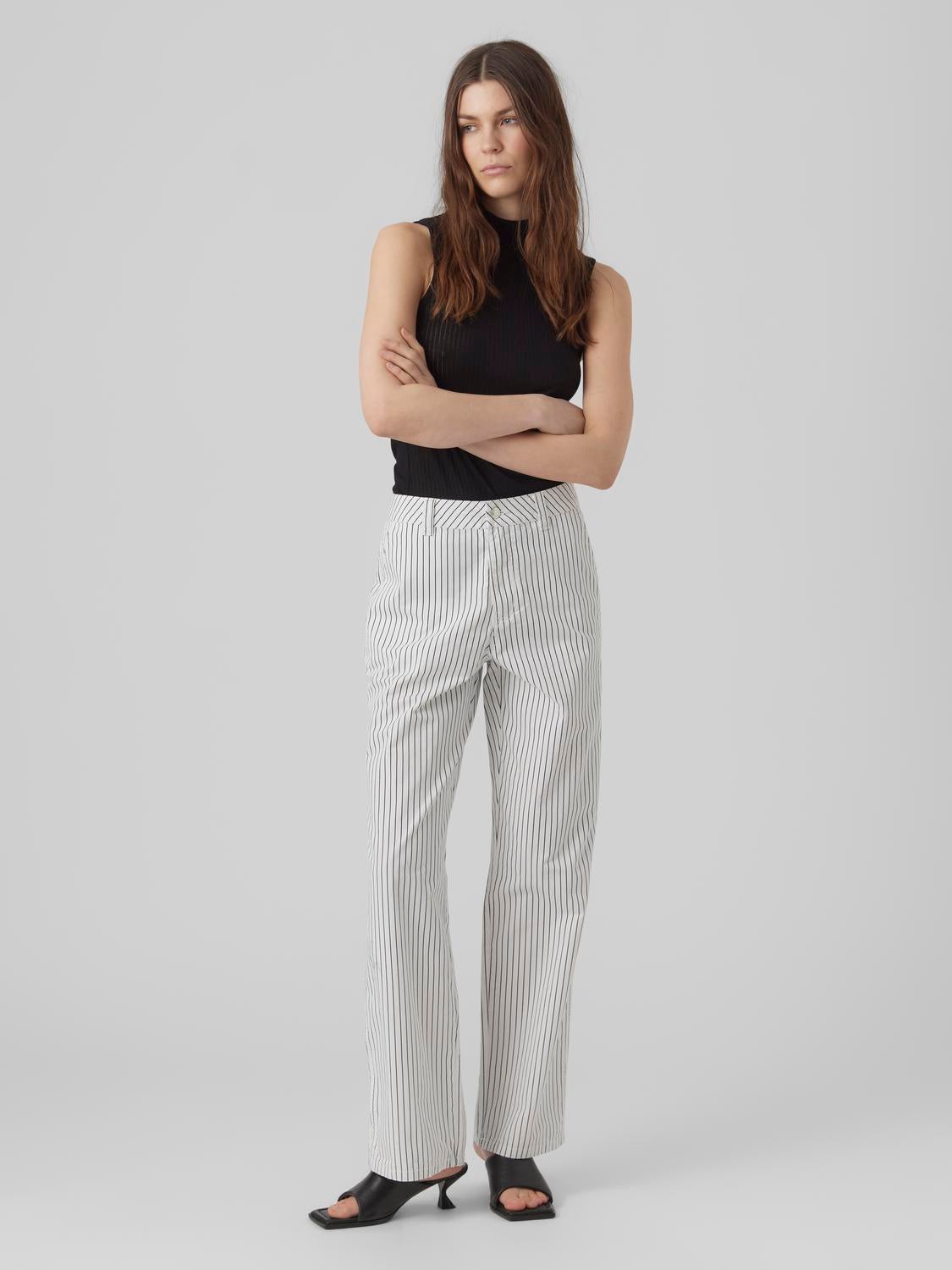 VMCARLY Mittlere Taille Hose