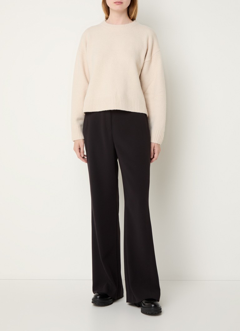 Maglione Neo Noir Detri a maglia fine, misto lana