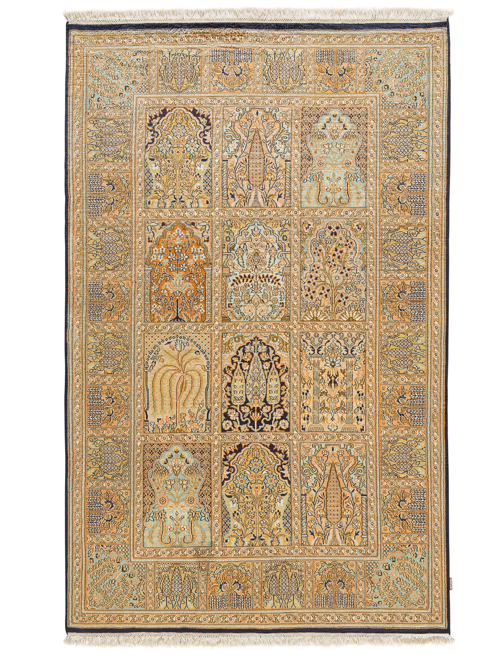 Kaschmir Seide 18/18 ca. 121 x 190 cm, Unikat / Einzelstück