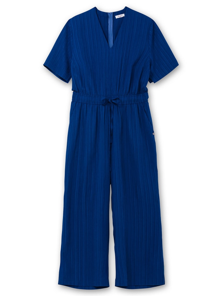 sheego Jumpsuit in blaubeere günstig kaufen