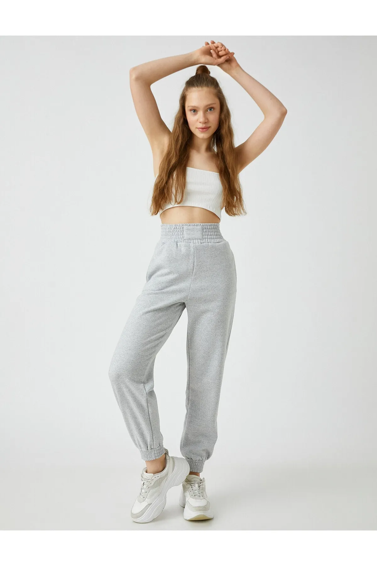 Koton  Jogger-Jogginghose mit elastischer Taillentasche