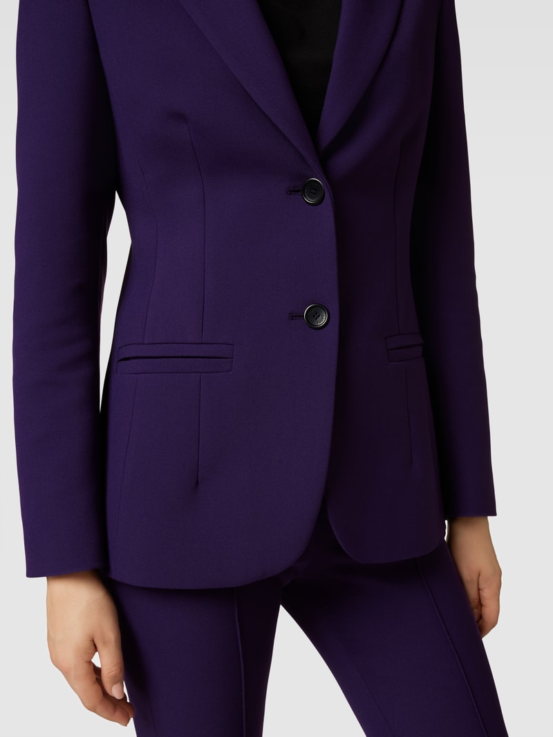 Blazer mit Viskose-Anteil in lila