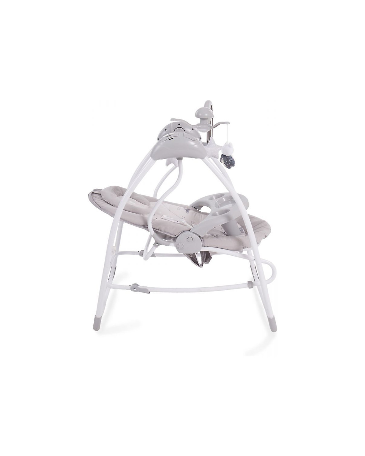 Babyschaukel Mia 2in1, Schaukelstuhl Musik verstellbare Rückenlehne Babywippen
