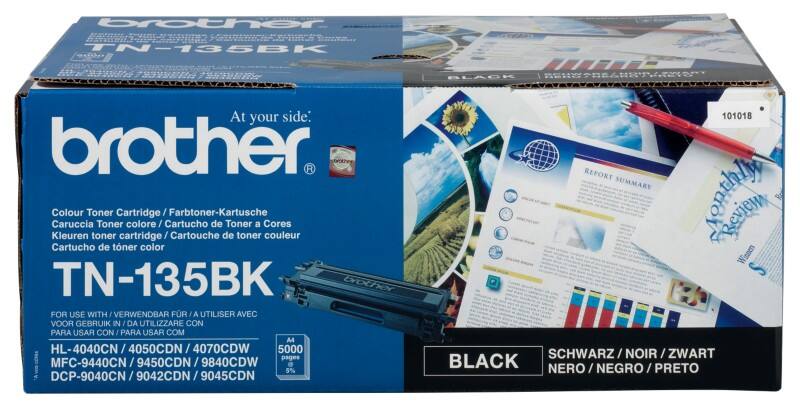 Brother TN-135BK Original Tonerkartusche Schwarz