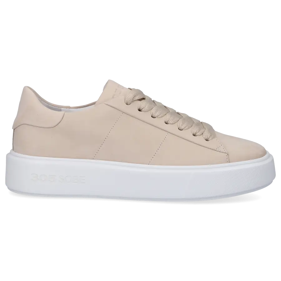305 SOBE - Sneaker low CAPO Nubukleder - beige