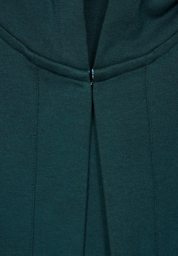 CECIL Unifarbene Kapuzenshirtjacke