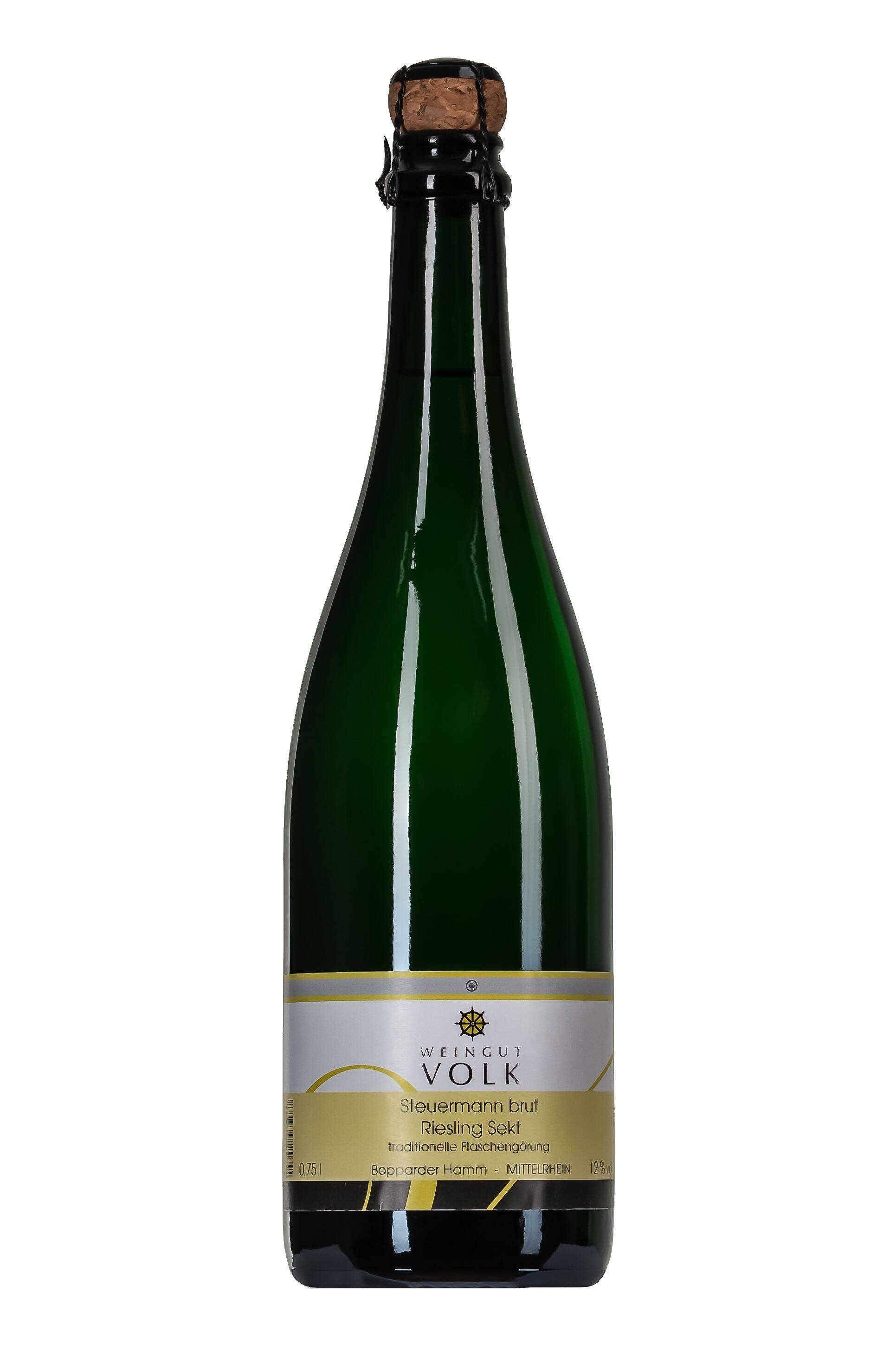 Weingut Volk Steuermann Riesling Sekt brut 2019