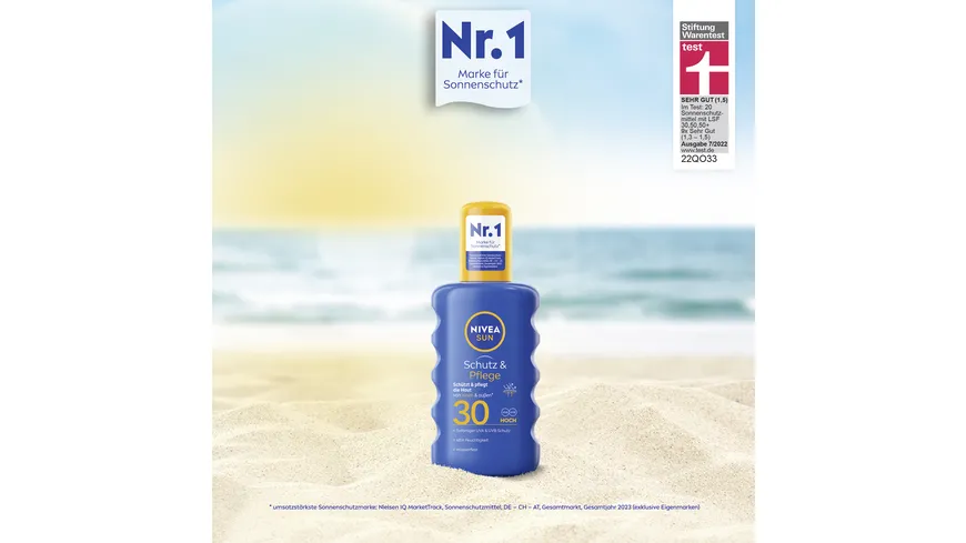 NIVEA SUN Spray Schutz Pflege 200 ml