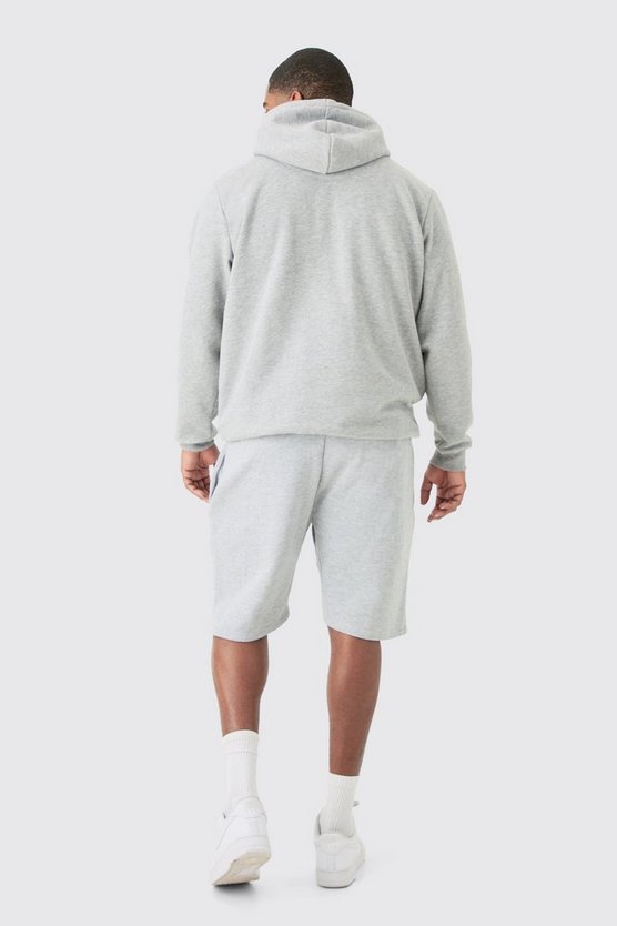 Plus lockere Jersey-Shorts