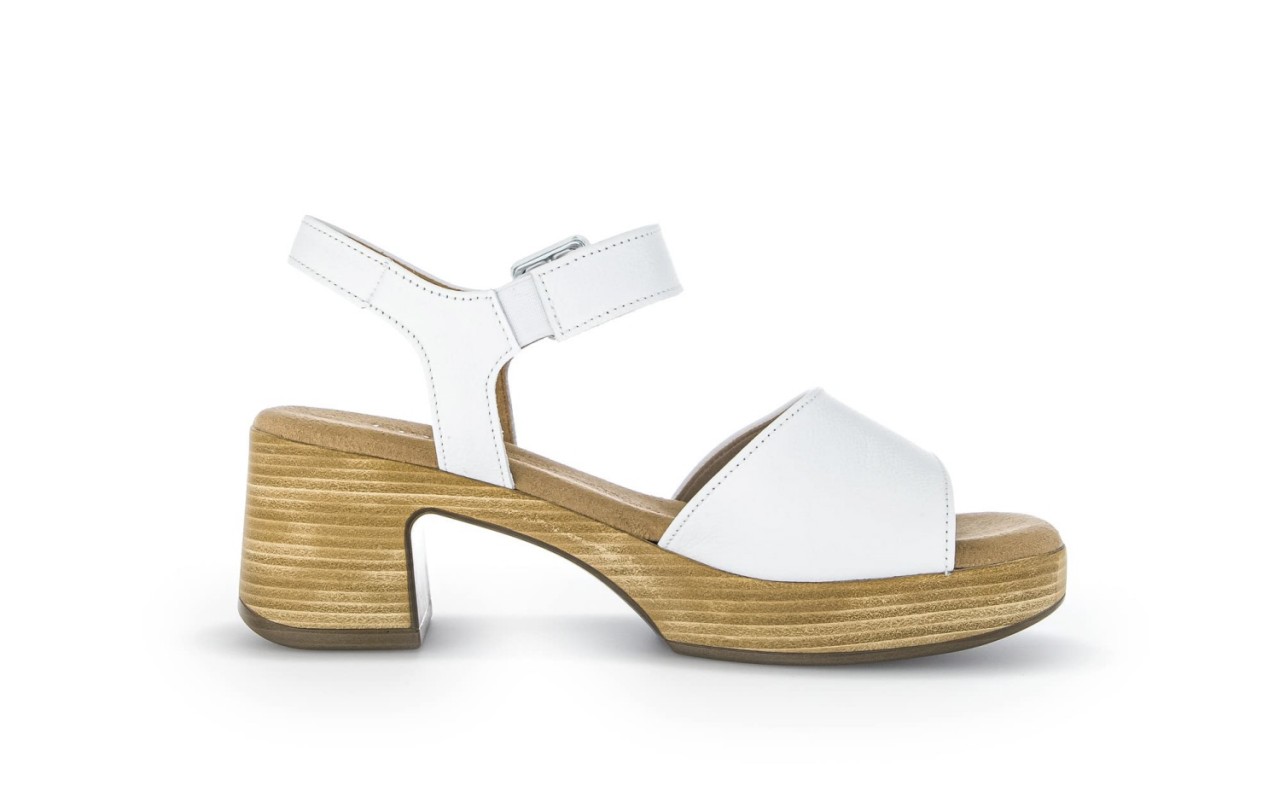GABOR Klassische Sandalen weiss