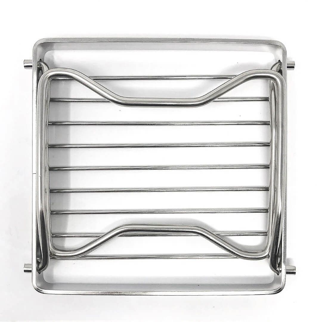Faltbarer Edelstahl Grill