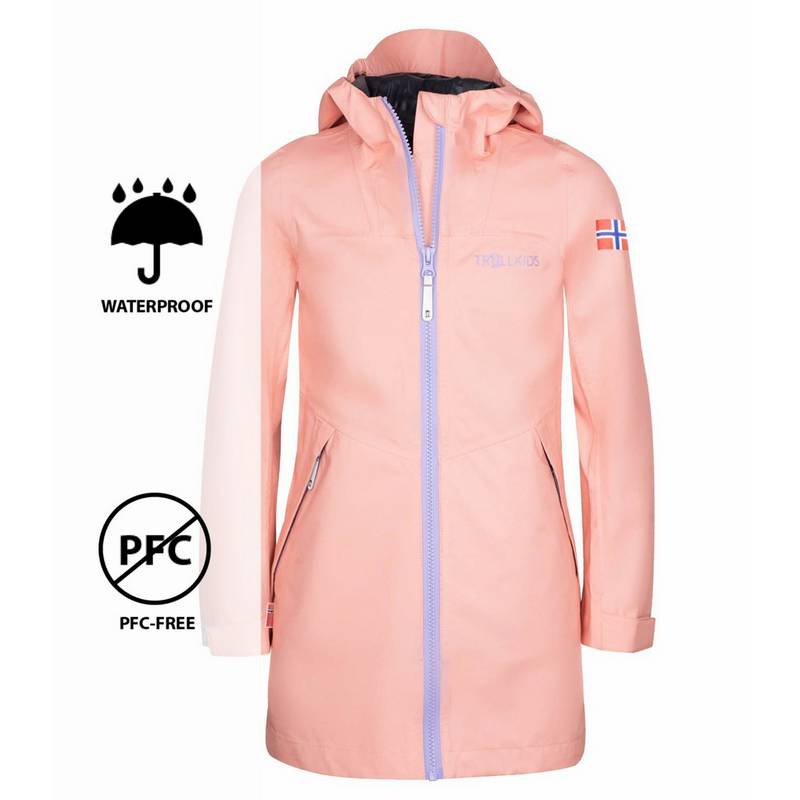 Trollkids Lillehammer Regenjacke Mädchen