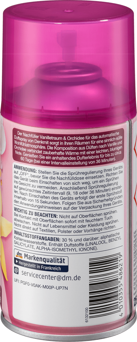 Lufterfrischer Vanilletraum & Orchidee Nachfüllpack, 250 ml