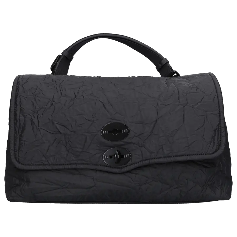 Zanellato - Handtasche POSTINA L Nylon - schwarz