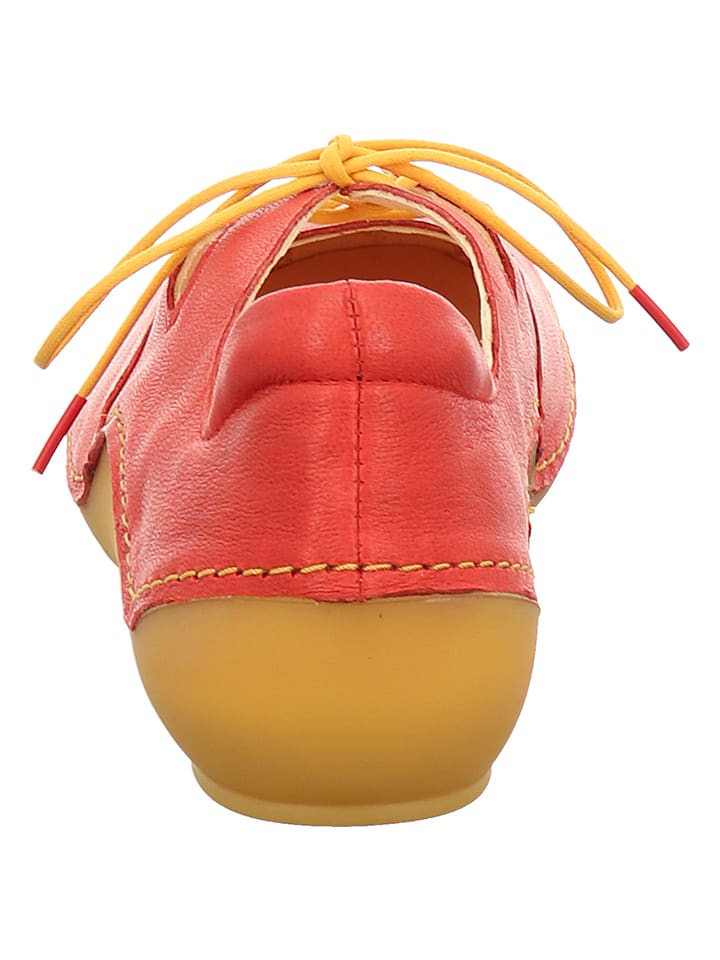 Think! Leder-Schnürschuhe 