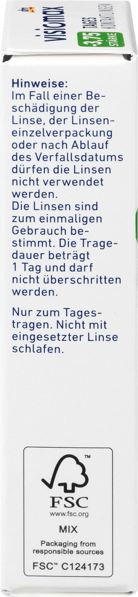 Tageslinse -3,75, 8 St