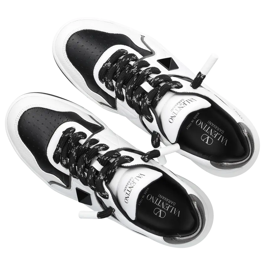 Valentino Garavani - Sneaker low ONE STUD XL Nappaleder - schwarz