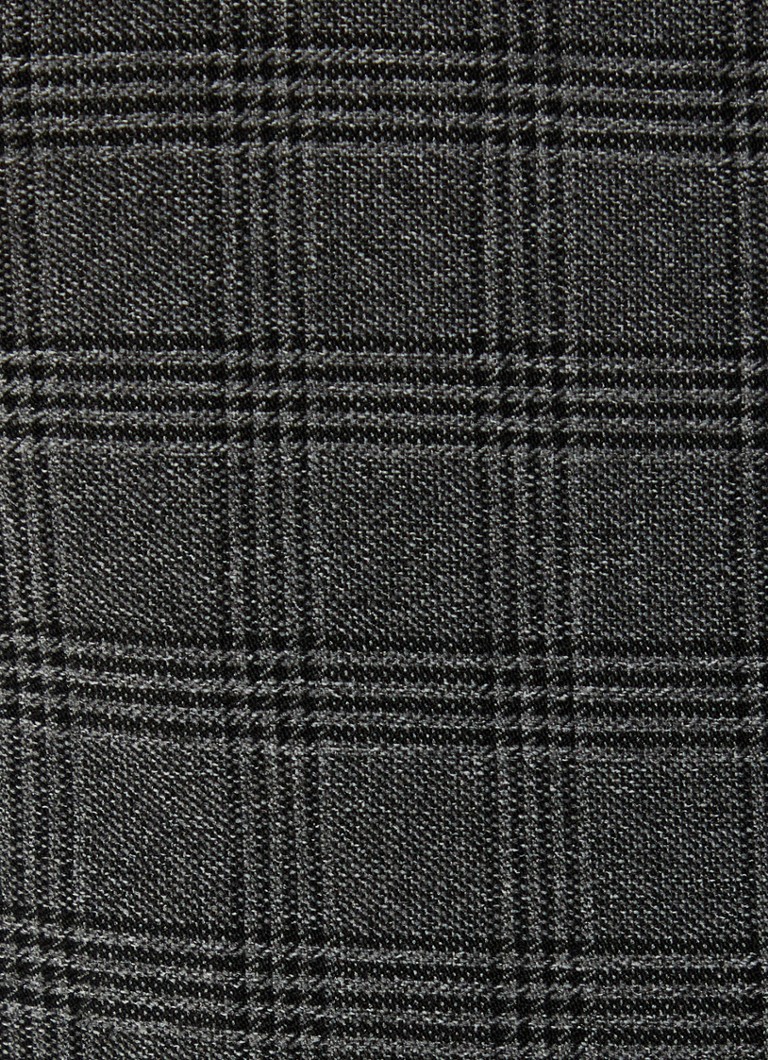 NIKKIE Alaska skinny fit jumpsuit with check pattern and side pockets