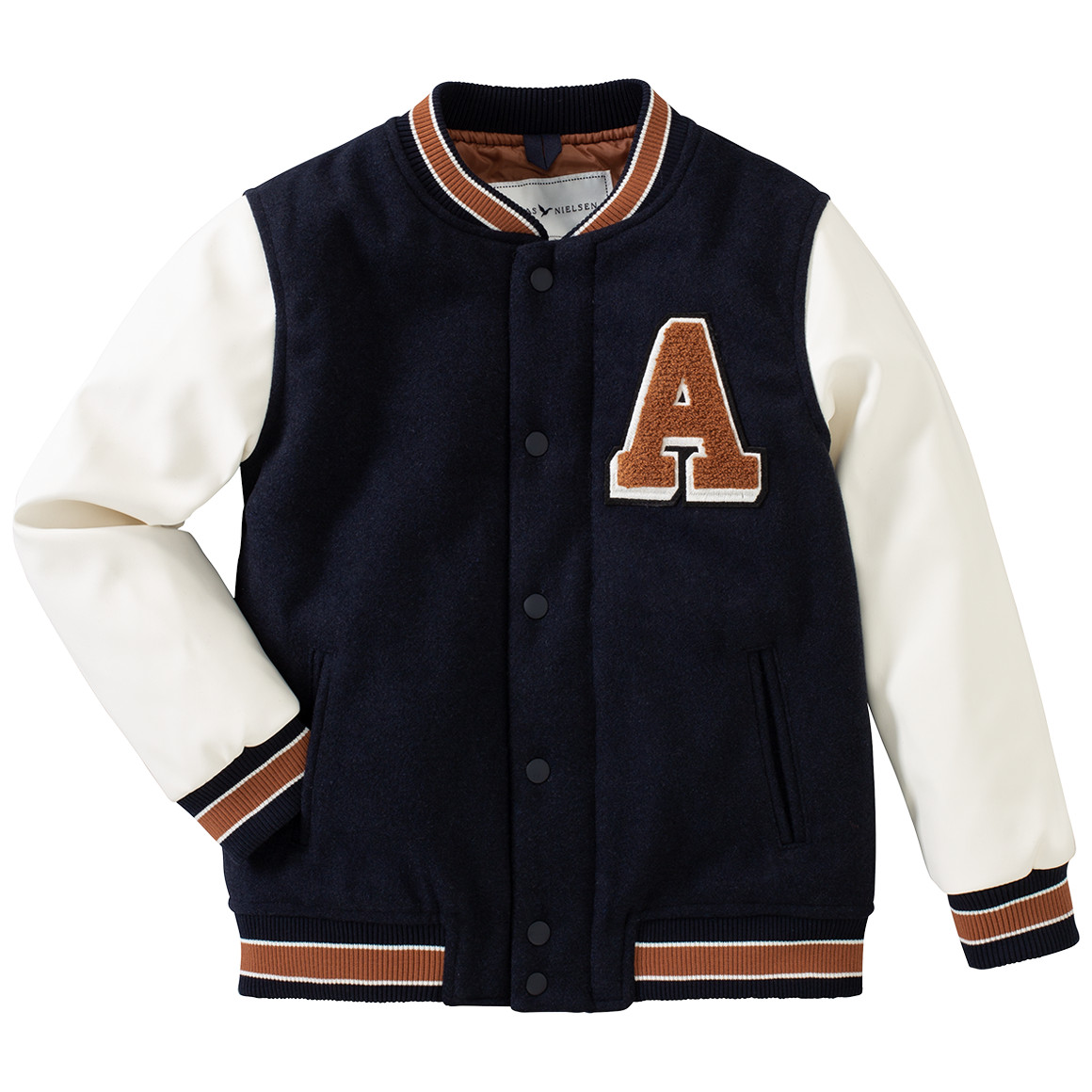 Jungen Jacke im College-Style