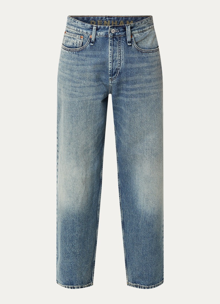 Denham Rag koniske jeans med medium vask