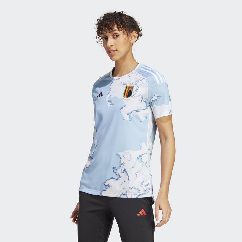 adidas Belgien 23 Auswärtstrikot Trikot Damen