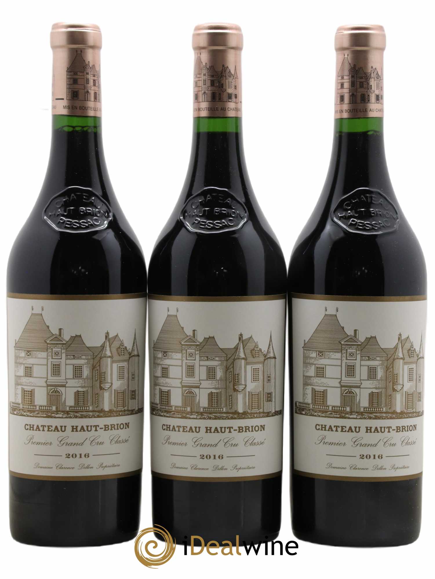 Château Haut Brion 1er Grand Cru Classé  2016 - Lot de 6 Bouteilles