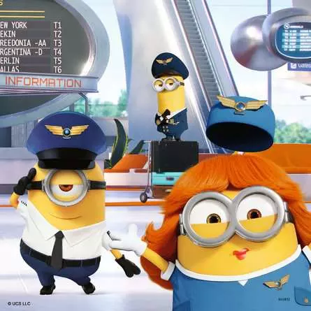 Kinderpuzzle ab 5 Jahren - Witzige Minions - 49 Teile