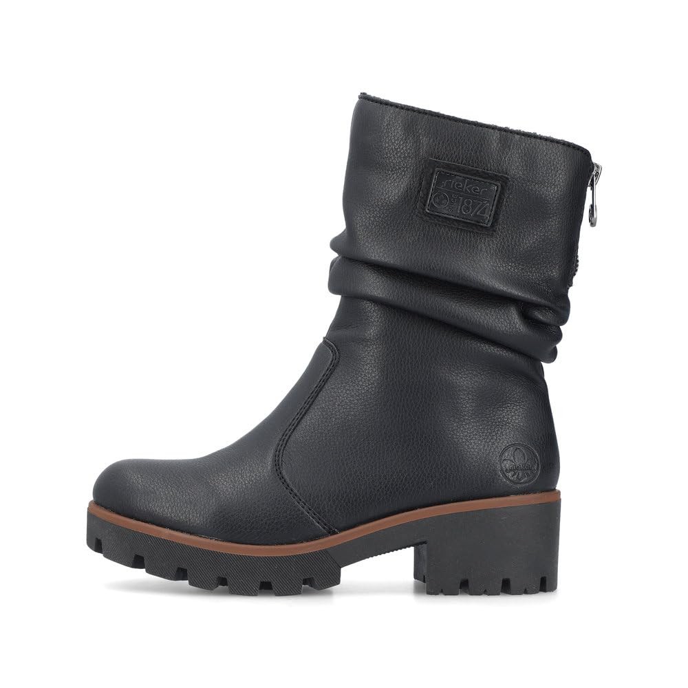 RIEKER Winterstiefel schwarz