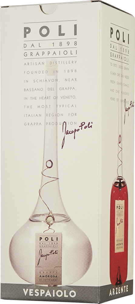 Poli Grappa Amorosa di Settembre 0,5 Liter im Geschenkkarton