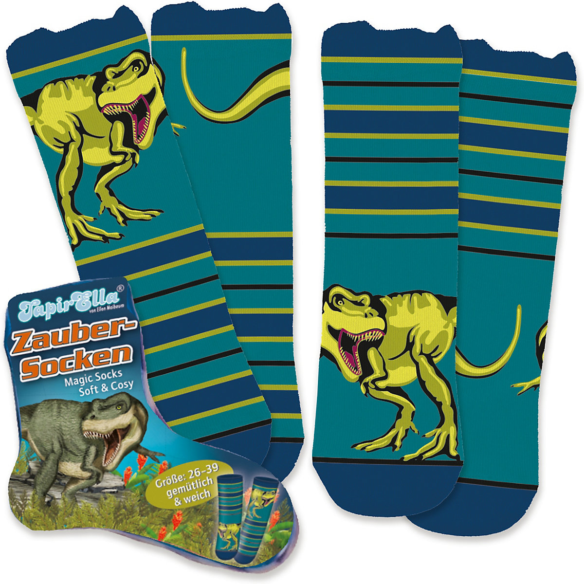 Zaubersocken Dinosaurier