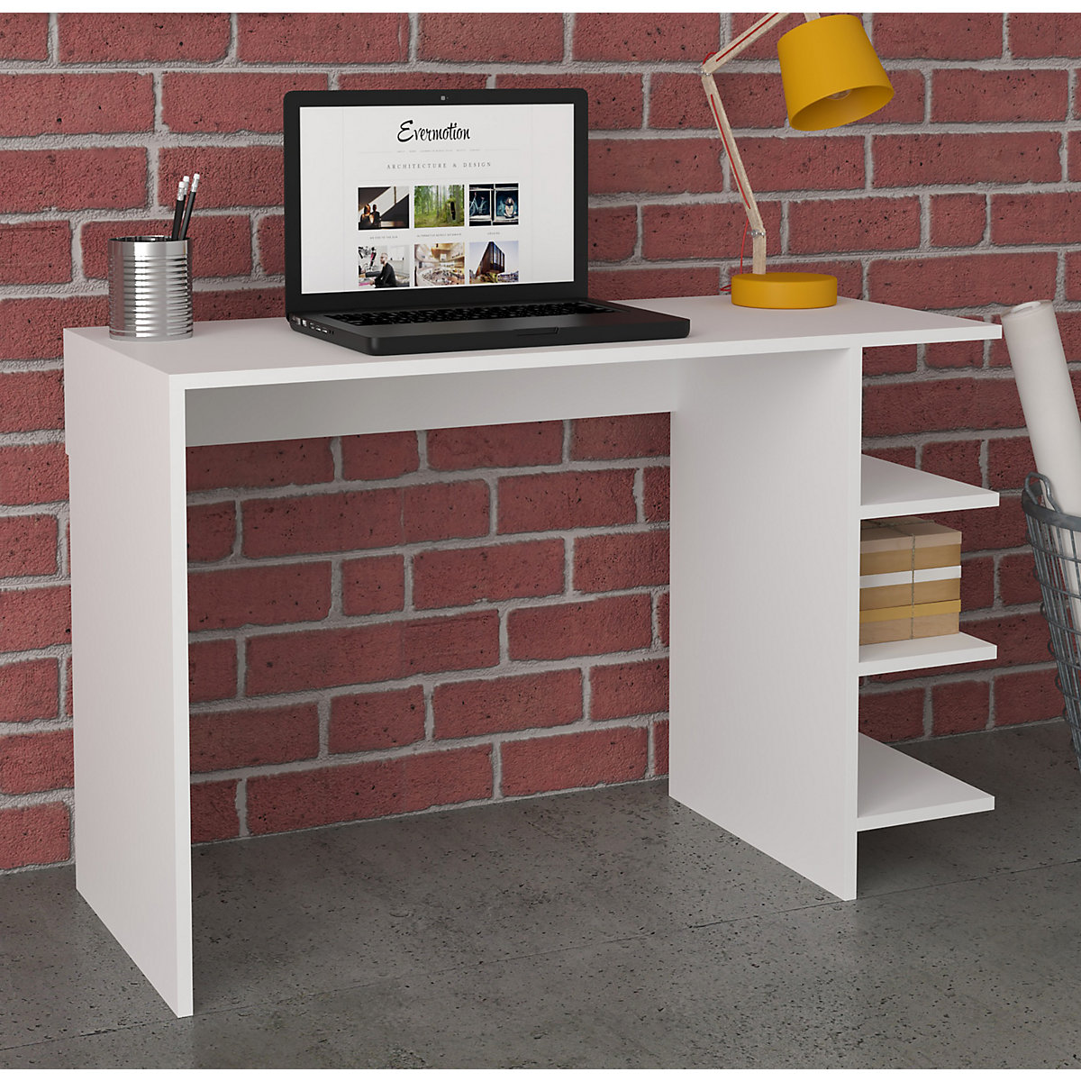 Holz Schreibtisch Computertisch Arbeitstisch Bürotisch Büro Tisch Denkas
