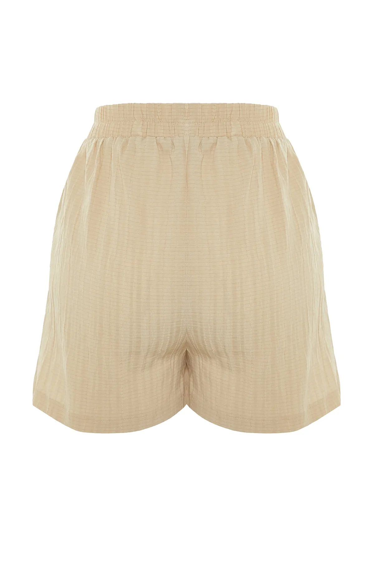 Trendyol Collection  Beige gewebte Shorts und Bermuda TBESS23SR00017
