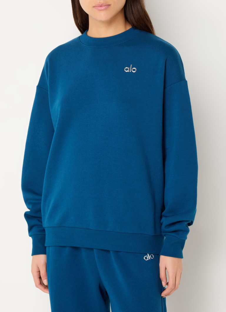 Bluza z logo Alo Yoga Accolade