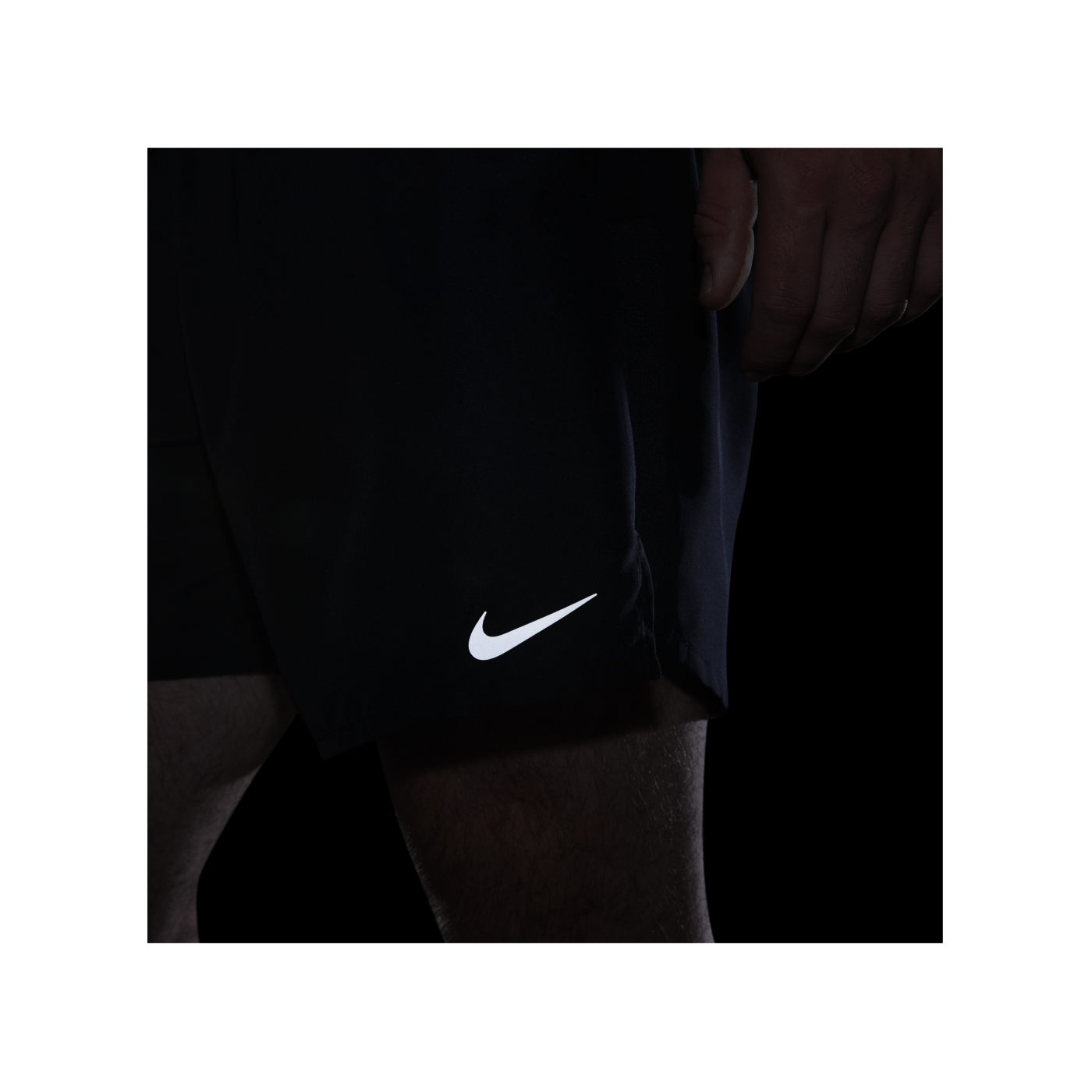 Nike Challenger 7 2in1 Short Running Schwarz F010