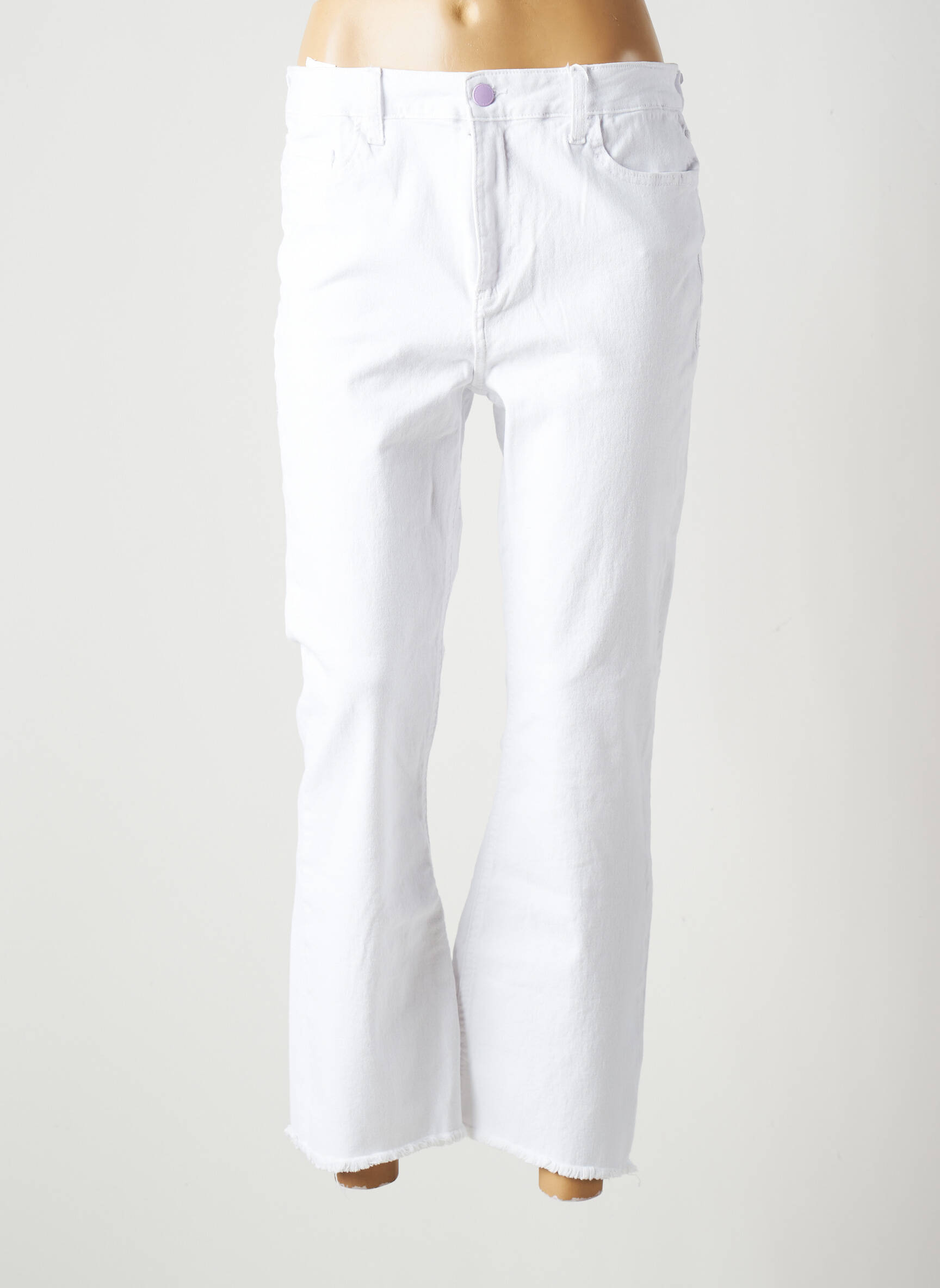 Tiffosi Jean Flare Femme couleur blanc