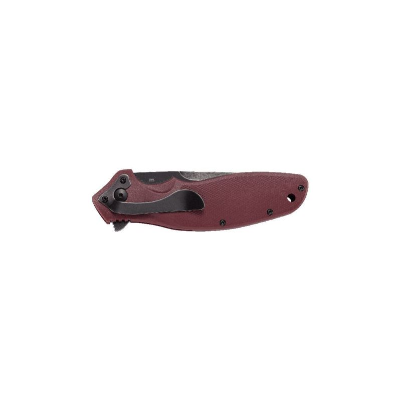 Crkt Shenanigan Assisted Maroon K800RKP Plain