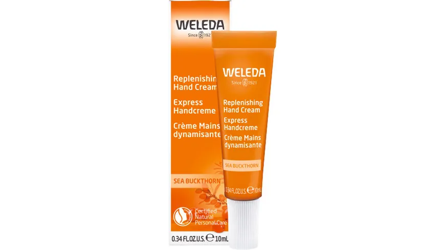 WELEDA SANDDORN Express Handcreme 10 ml
