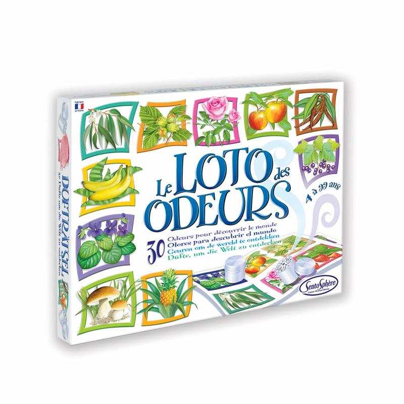 Sentosphère Jeu de société Loto des odeurs