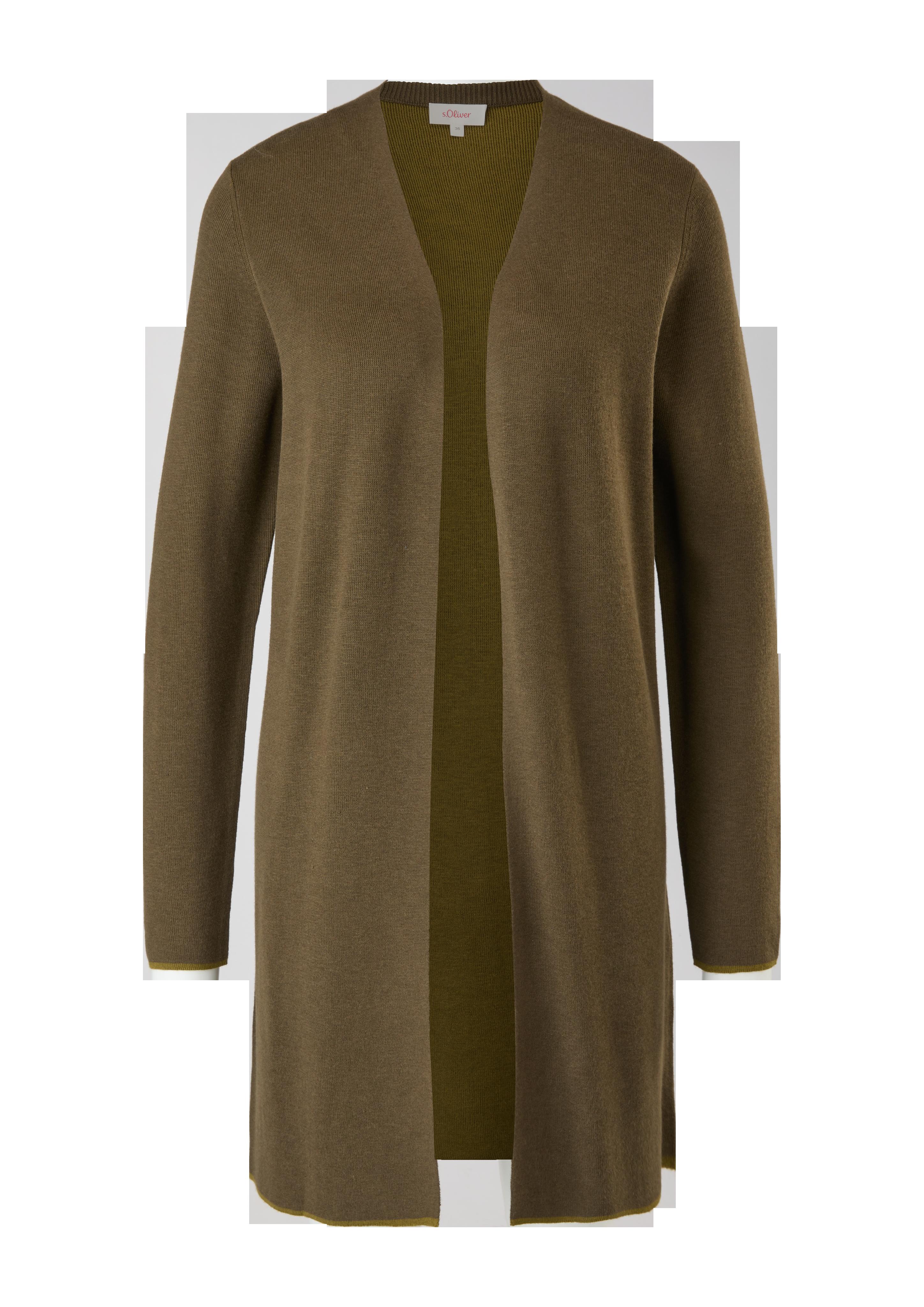 Lange Strickjacke  2120588-7946