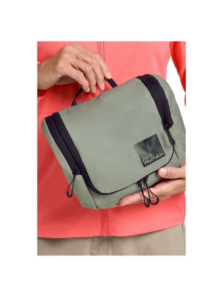 Jack Wolfskin Wandermood - Kulturbeutel zum Aufhängen 30 cm (mint leaf) in mint leaf günstig kaufen onesize