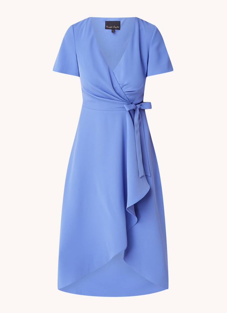 Rochie înfășurată cu imprimeu digital Julissa Phase Eight