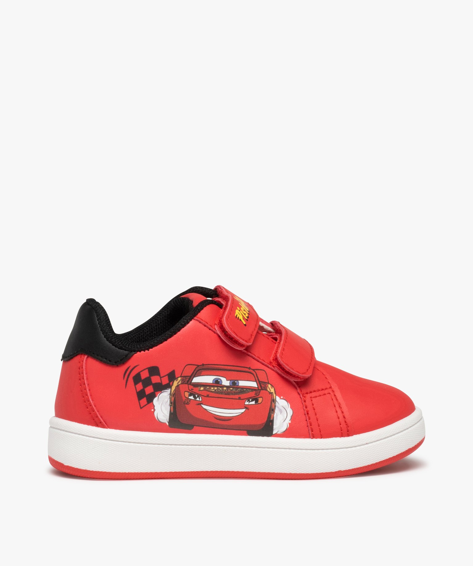 Baskets Garçon à scratchs imprimées Flash McQueen - Cars rouge | GEMO