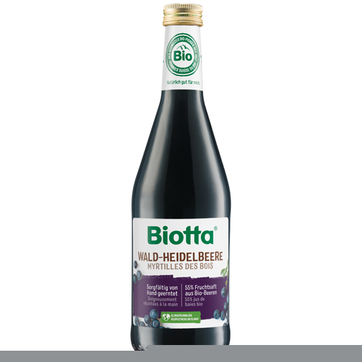 BIOTTA Wald-Heidelbeere Saft  500 ml  Saft