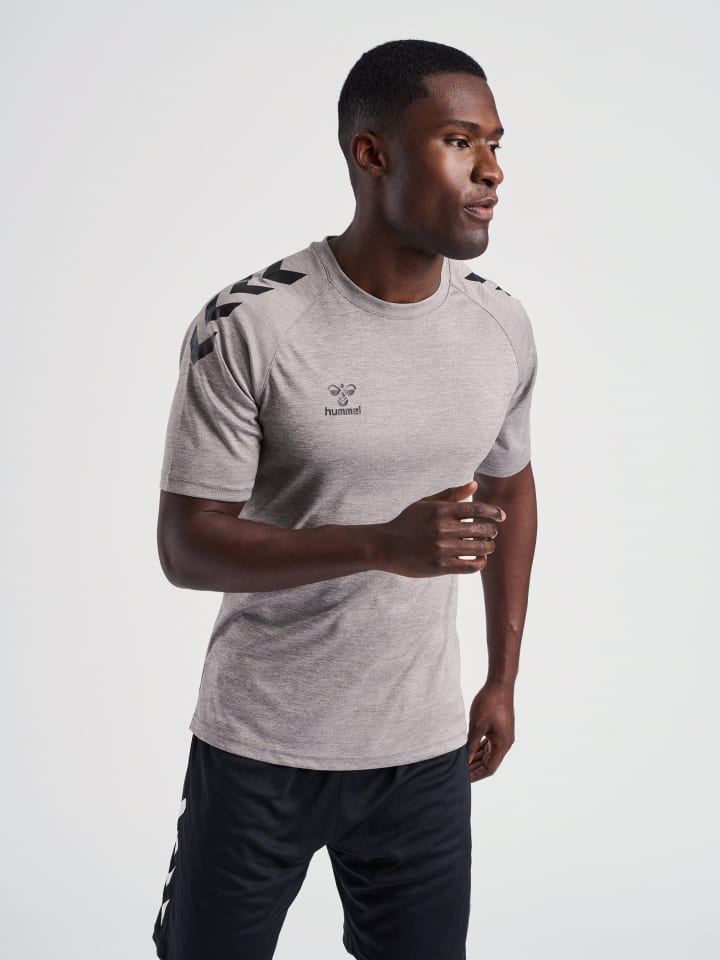 Hummel Hummel T-Shirt Hmlcore Erwachsene in GREY MELANGE günstig kaufen