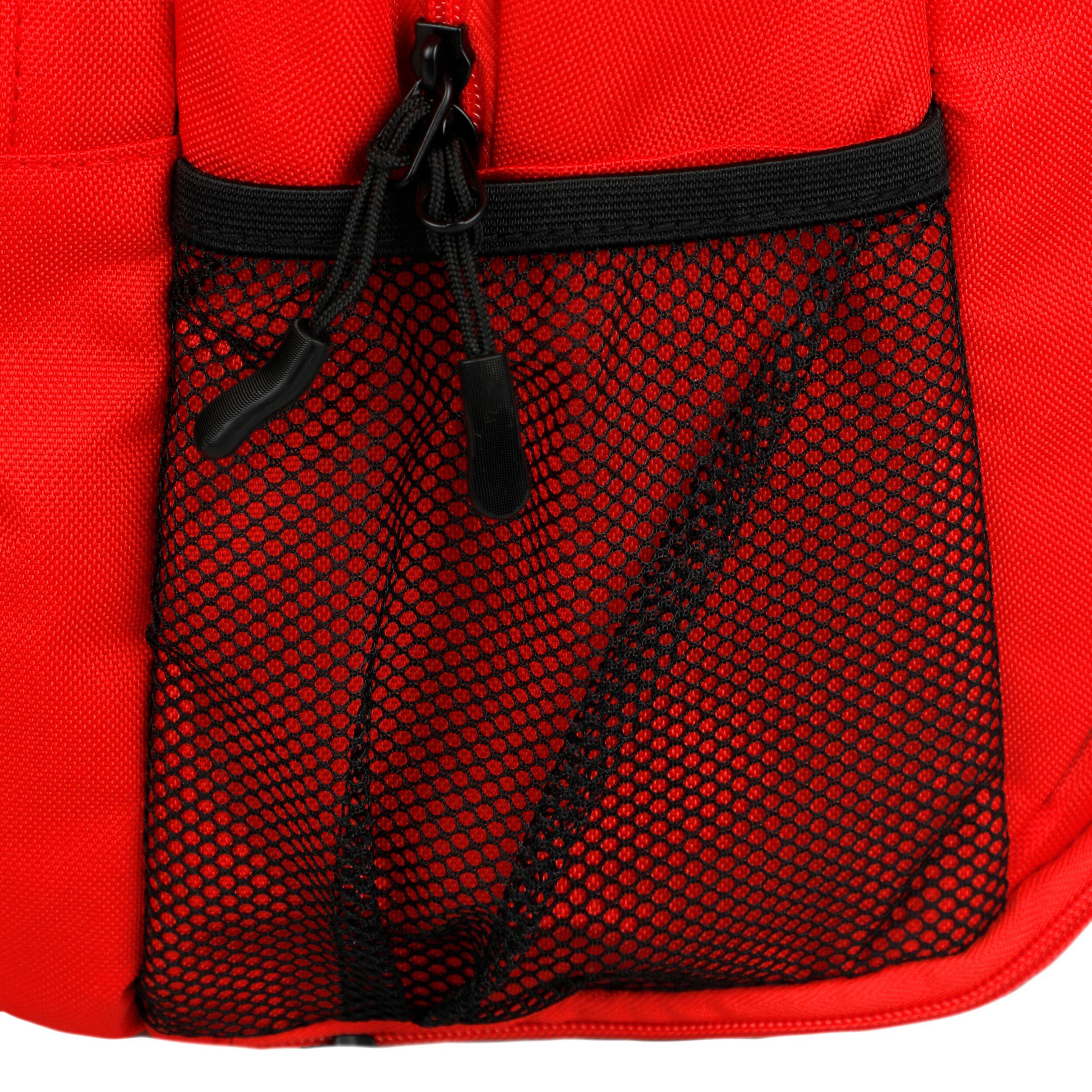 EMEA Reflective Rucksack Special Edition - Rot, Schwarz