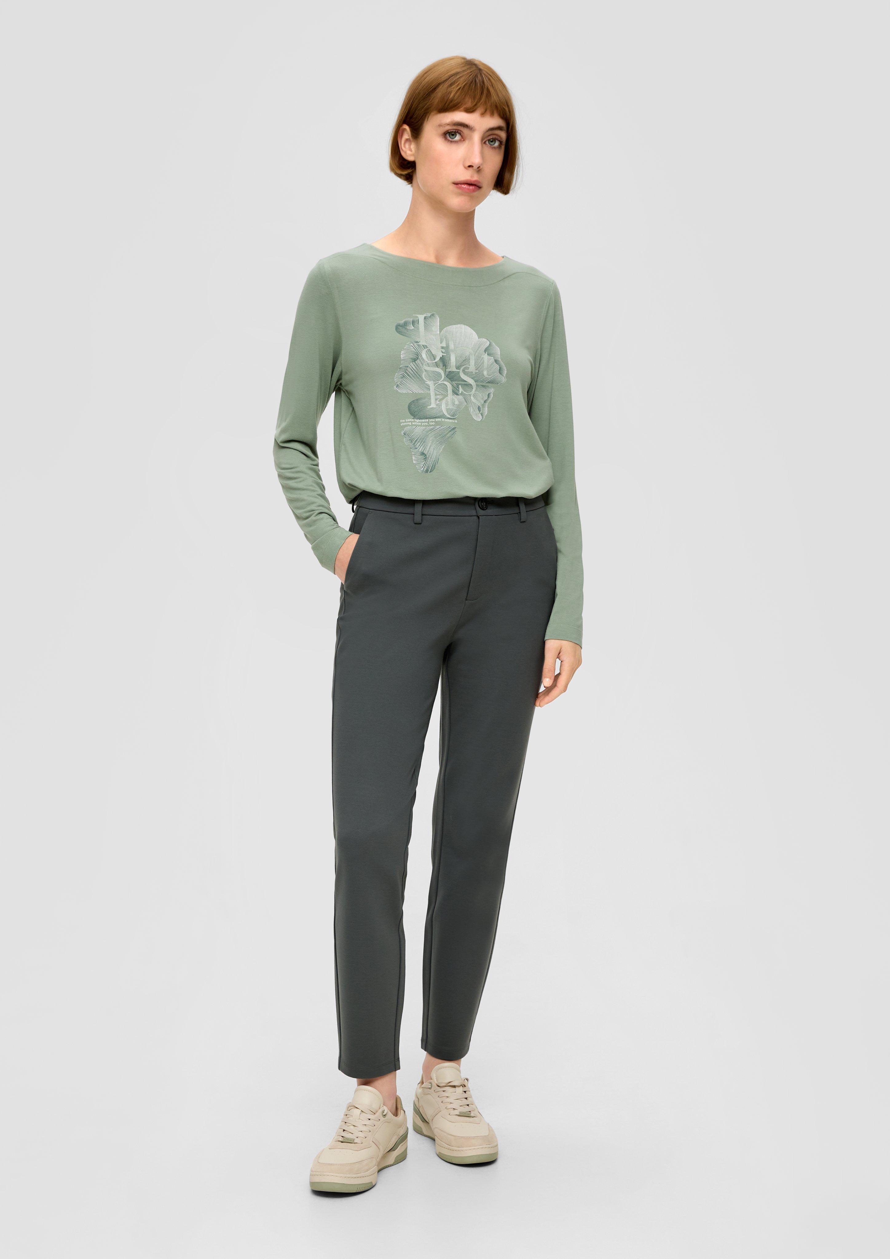 Longsleeve aus Viskosestretch  2137222-72D0