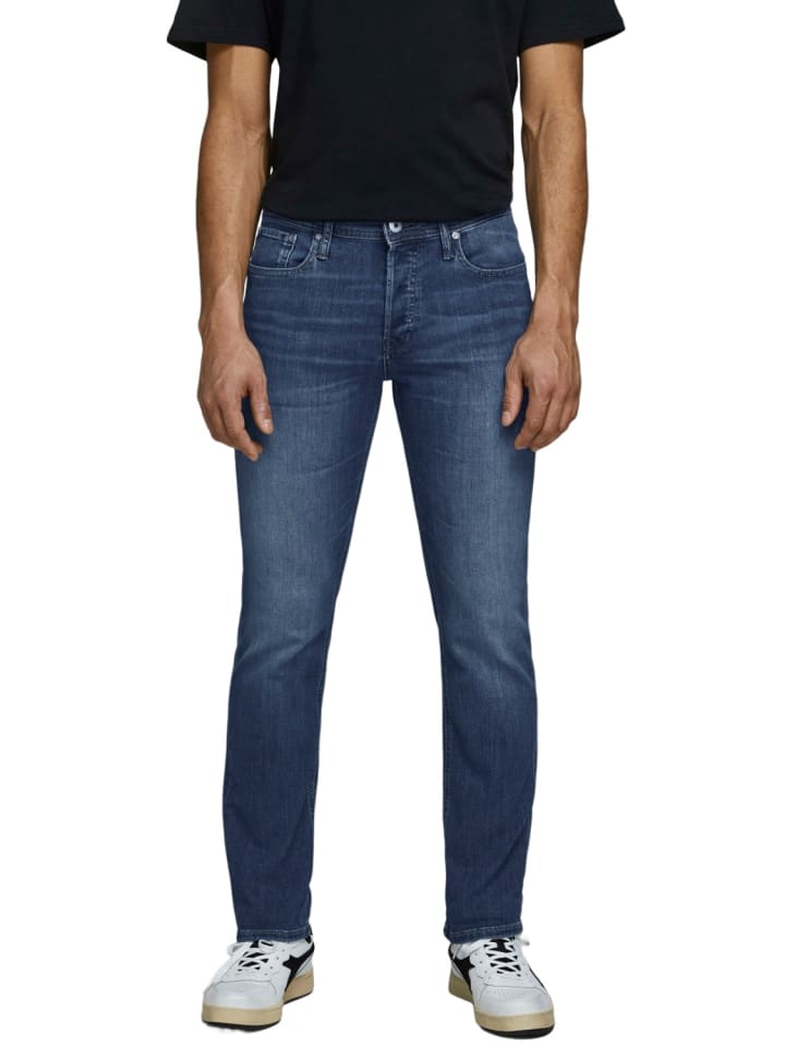 Jack & Jones Jeans GLENN slim in Blau günstig kaufen