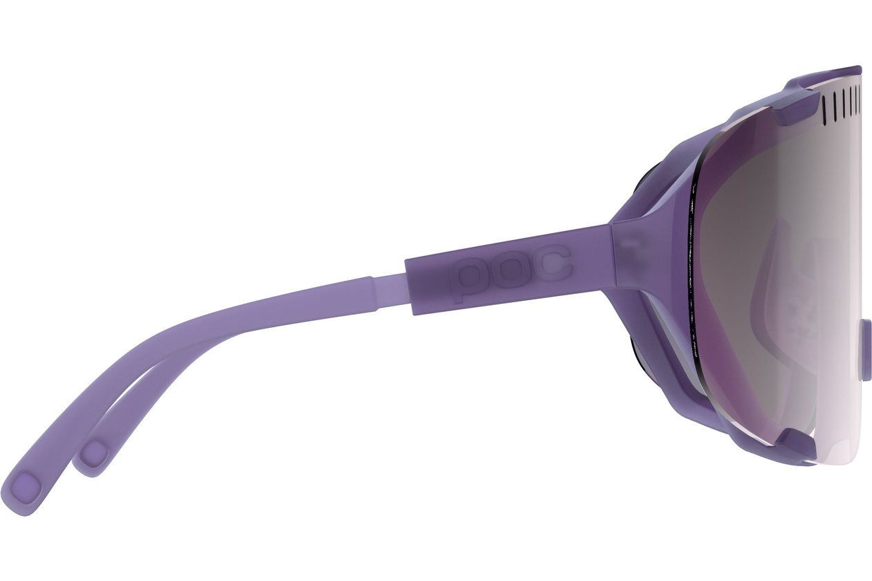 POC Devour Sapphire Purple Translucent / Violet Silver Mirror Le